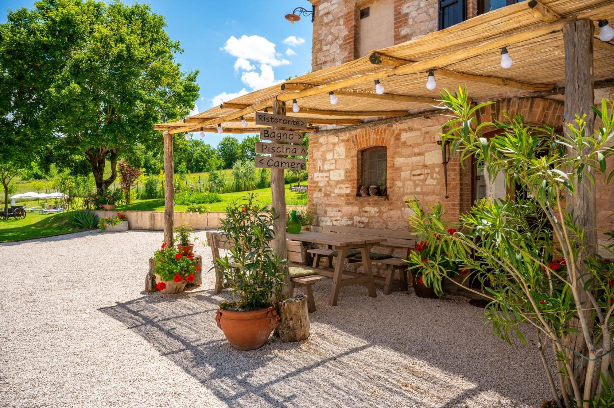 Agriturismo Il Castellaro Sassoferrato エクステリア 写真