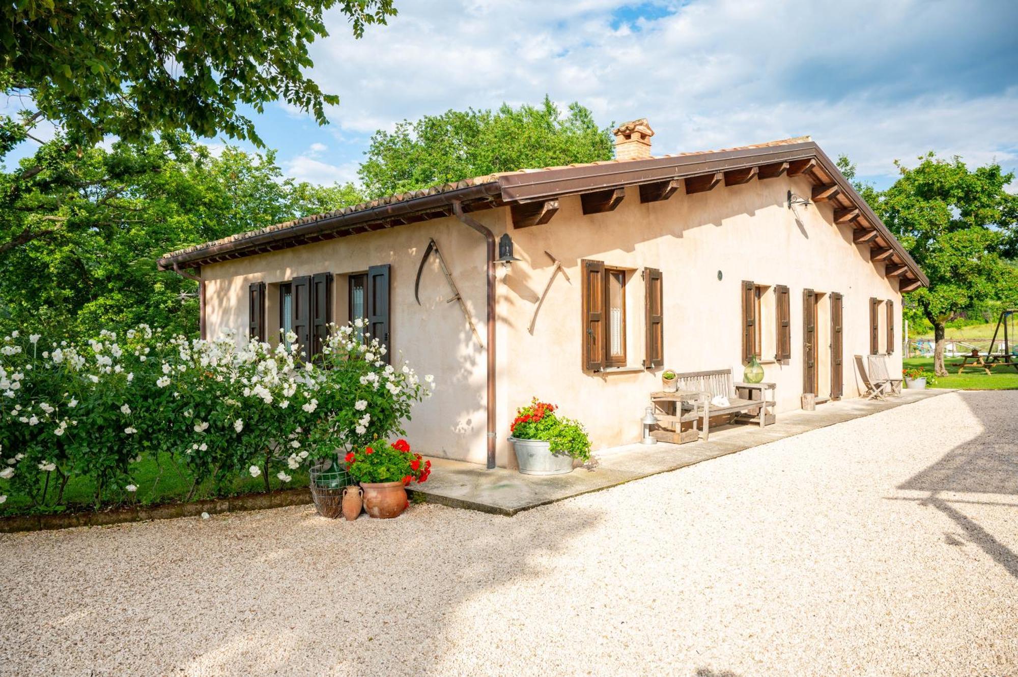 Agriturismo Il Castellaro Sassoferrato エクステリア 写真